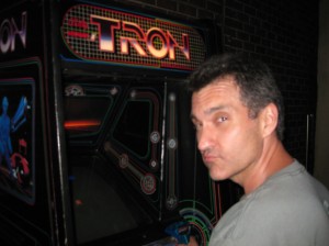 Back in the day, I was a master of the Tron arcade game.