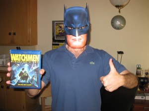 Batman thinks you should check out the Watchmen Director's Cut on DVD and Bluray.